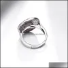 Ringos de jóias de jóias moda-l redonda anel de jóias de cristal de cor mti de alta qualidade judeu de alta qualidade