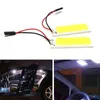 Other Lighting System 2pcs 12V Xenon HID White 36-COB LED Dome Map Light Bulbs Car Interior Panel Lamp Come With T10 Festoon Adapters AccesO