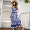 Summer Fashion Green Sexy Midi Dress For 2022 Women Bohemian Wedding Guest Long Dresses Casual High Waist Soft Maxi Robe Vestido G220510