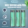 Litiumuppladdningsbart batteri NCR18650A 37V 3200mAH 18650 Med PCB Protection Board för Flashlight5840314