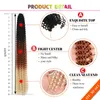 22 Inch Pre Twisted Passion Twist Crochet Hair Ombre Bohemian Synthetic Braiding Extensions For Black Women Expo City 220610