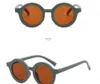 Sonnenbrille Kinder Designer Sonnenbrille Kind Spiegel Sonnenschutz Brillen Candy Farbe Solide Retro Runde Rahmen Brillen Für Jungen Mädchen Mode Accessoires BC8015