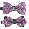 Bow Tie High-end Wedding Bowtie Fashion Exquisite Butterfly Evening Party Neckwear Adult Men Women Boxed 2pcs/lot W220323