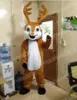 Performance Brown Deer Mascot Costumes Christmas Cartoon Character Outfits Suit Birthday Party Halloween Outdoor Outfit Suit