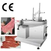 880W Máquina de fatizador de carne fresca comercial para carne de porco de carne de porco espessura de peixe ajustável