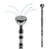 WAKEWAY Metall-Edelstahl-Duschkopf-Katheterspielzeug zur Harnröhrendilatationsstimulation 220708