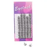 Individual Eyelashes light weight Self Grafting Cluster Lashes Cruelty Free natural soft eyelash Extension