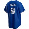 Vladimir Guerrero Jr. Bo Bichette Custom 4xl Baseball Jersey George Springer Alejandro Kirk Torontos Justin Turner Kevin Gausman Blue Jays Mens Młodzież dzieci