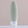 60/90 ml Siliconen Refilleerbare fles Lege reis draagbare verpakking Pers voor lotion shampoo cosmetische squeeze containers tools