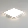 Moderno rettangolare LED Soggiorno Plafoniera Plafoniere Minimalista Bianco Bianco Bedroom Lampada da camera da pranzo Sala da pranzo Corridoio Lampade per balcone