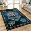 Tapis nordique Viking Vegvisir Yggdrasil tapis moelleux chambre sol moderne décor à la maison tapis/tapis/tapis d'extérieur tapis