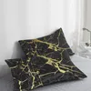 Custom Pillow Case case 50x70 50x75 50x80 70x70 Decorative Pillow Cover Marble Bedding for wedding Drop 220613