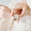 Montres-bracelets montre en or femmes montres dames créatives en acier femmes Bracelet femme étanche horloge Relogio Femininomontres-bracelets