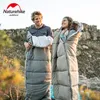 Winter Sleeping Bag Ultralight Compact Potable Envelope Cotton Quilt Spliced Travel Outdoor Camping Sleeping Bag 220728