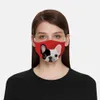 Animaux 3D Face Masque Coton Réutilisable Soud Out Sport Sport Masques de mode pour adultes291v2219