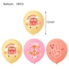 Party Decoration TWO GROOVY Hippie Boho Daisy Flower Birthday Banner Balloon Cake Insert Row 1 Year Old Baby Shower Decor Kit Supp5597091
