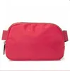 حقيبة Lu Belt الرسمية الجديدة والجديدة من Lu Belt Models Ladies Sports Weist Bag Bag Outdoor Messenger Courch 1L مع شعار العلامة التجارية 257p