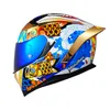 Motorradhelme High Speed Sound Proof Road Riding Racing Cool Full Face vergoldet Motorrad Cascos Para MotosMotorcycle