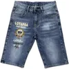 Jeans Men's Shorts Pants Summer Denim Knee Length Shorts Male Casual Trend Pants Thin Youth Fashion 2022 Streetwear Straight Shorts For Man 28-38