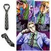 Gravatas borboleta Killer Queen Cosplay Crânio Kira Yoshikage Gravata Jojos Bizzare Adventures 8CM Design Acessórios Pescoço Para Homem Blusa CravatBow