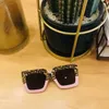 어린이 선글라스 스퀘어 페어 컬러 패션 안경 성격 UV400 베이비 선글라스
