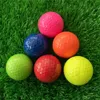 6 Pcs Mini Driving Range Practice Color Golf Balls Bulk