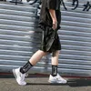 Summer Cargo Men Techwear Japanese Harajuku Fashion Streetwear Shorts for Male Joggers Hip Hop Pants Baggy Clothing 220705