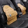 NEW Universal Car Back Chair Massage Lumbar Support covers Waist Mesh Ventilate Cushion Pad For Car Office Home Pillow