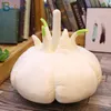 1 pc 40 CM Simulation Légumes Ail En Peluche Jouets Plante Créative Oreiller Réel Comme Poupée En Peluche pour Enfants Décor À La Maison Drôle Cadeaux 220531