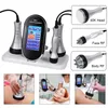 Utilisation à domicile Portable Cavitation RF amincissant la machine 40K ultrasons tripolaire 6polaire radiofréquence 3 en 1 système mince mise en forme du corps perte de graisse resserrement de la peau lifting du visage