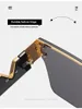 Sunglasses Wholesale Designer Oversized Square Gradient Men Women Elegant One Peice Lens UV Protection V ShadesSunglassesSunglasses