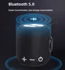 TWS açık hava parti konuşmacıları kablosuz bluetooth derin subwoofer kare dans portatif halat