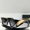 DITA Titanplatte DYDALUS Männer Frauen Sonnenbrille Designer Metall Top Luxus Qualität Serie DTS411 Gold Hardware Zubehör Nähte Design Sonnenbrille
