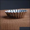 Aluminium 5.5-6.9Cm Forme Ronde Muffin Oeuf Tarte Pudding Cas Gâteau Cupcake Liner Cuisson Moule De Cuisson 3 Taille Drop Delivery 2021 Outils Bakewar