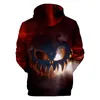 Men's Hoodies Men's & Sweatshirts Terror Halloween 3D Printed For Men/Women Autumn/winter Casual Harajuku Clothes Hip 100-4XL