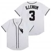 Xflsp DJ ILLENIUM Jersey Singer 3# White Black All Stitched Fashion version Diamond Edition Mens Women Youth Baseball Jerseys Fast Shipping