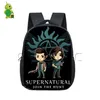 Backpack Supernatural Winchester Bros Sam Dean Children School Bags Boys Girl