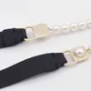 mens belt belts for men designer Luxury Women's Fashion Designer Brand Waist Chain Lanyards Belt Soft Sheepskin Pearl Stitching Party Dress Bady Accessories Q173