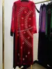 민족 의류 여름 패션 플러스 사이즈 크기 벨벳 드레스 잉글랜드 다이아몬드 숙녀 캐주얼 통근