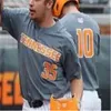 Xflsp College baseball jersey 42 Reed Fell 2 Alex Sosnowski 19 Matt Duffy NCAA Tennessee Volunteers stitched Jerseys Mens youth