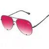 Occhiali da sole Quay Women Designer di marca Mirror Pilot HIGH KEY UV400 Occhiali da donna Ladies Shades FemaleSunglasses