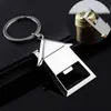 House Shaped Bottle Opener Keychain Personalized Wedding Gifts Souvenirs Birthday Christmas Gifts for Guests Wholesale F0514