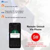 SmarDeer Electronic per Tuya Smart Door Lock con WiFi Fingerprintsmart cardpasswordkeyApp unlock Keyless entry 220704