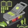 Fruit Vegetable Tools Kitchen Kitchen Dining Bar Home Garden New Update Grater Potato Chip Slicer Mtifunctional Shredded Hine Cheese Grat