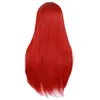 24 Inches Long Straight Synthetic Wig Simulation Human Hair Wigs for Women CX-18763