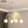 Подвесные лампы Современное светодиодное стекло минималистское висящее осветительное приспособление для обеда в живой спальне.