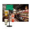 Hooks Rails Multifunktion Metal Cup Rack Cola Drink Shop Ads Beverage Paper Plastic Holder Table Display Shelveshooks