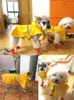 Hundkläder vattentätt reflekterande regnrock husdjur små hundar regn kappa jacka mode utomhus andningsbar valp klädskog