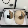 Ladies Men039s Summer designer casquette Striped Ball Caps Solid Color Patchwork Baseball Cap hats7529145