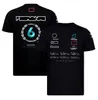 round neck T-shirt f1 summer racing suit with the same custom